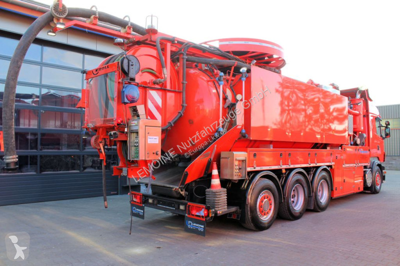 Gemeentevoertuig Scania R560 V8 8x4 Kroll 20m³...