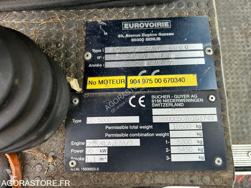 Utilaje pentru drumuri Bucher Schoerling...