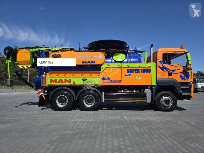 آلة لصيانة الطرق MAN SUPER 1000 6x6 WUKO RECYKLING