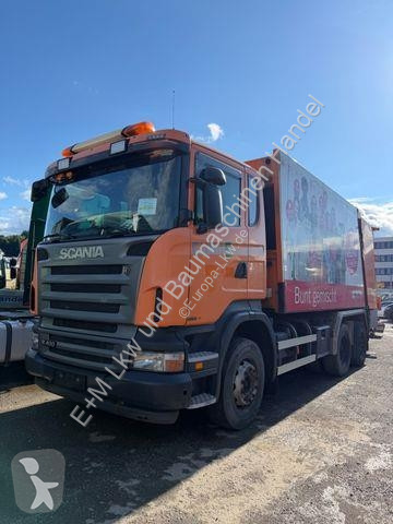 آلة لصيانة الطرق Scania R 400 6X2 MÜLLWAGEN