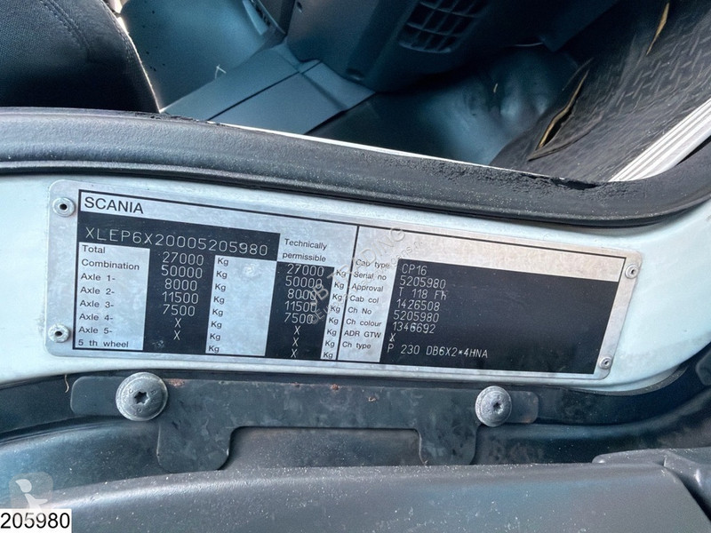 Engin de voirie Scania 230 EURO 5, Haller, TO,...