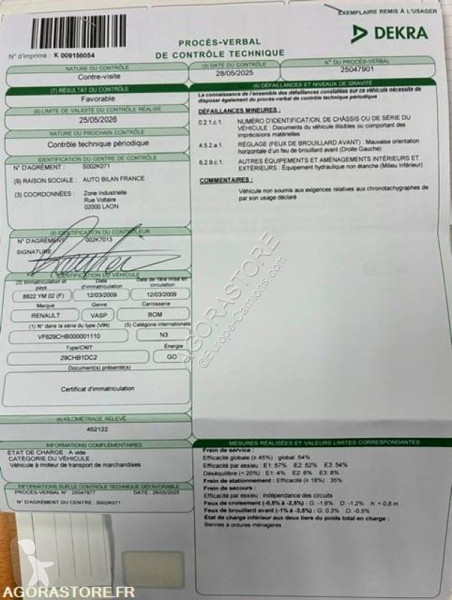 Vehículo de limpieza viaria Renault PREMIUM