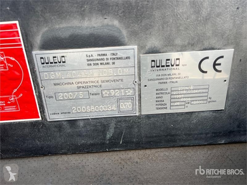 Vägmaskiner Dulevo 200/5 Sweeper Truck
