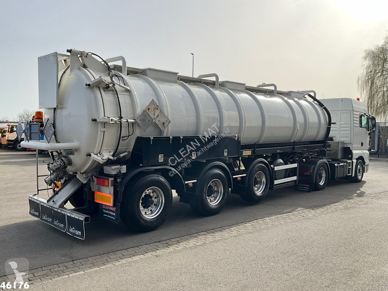 Gemeentevoertuig MAN 18.400 ADR trekker + Burg...