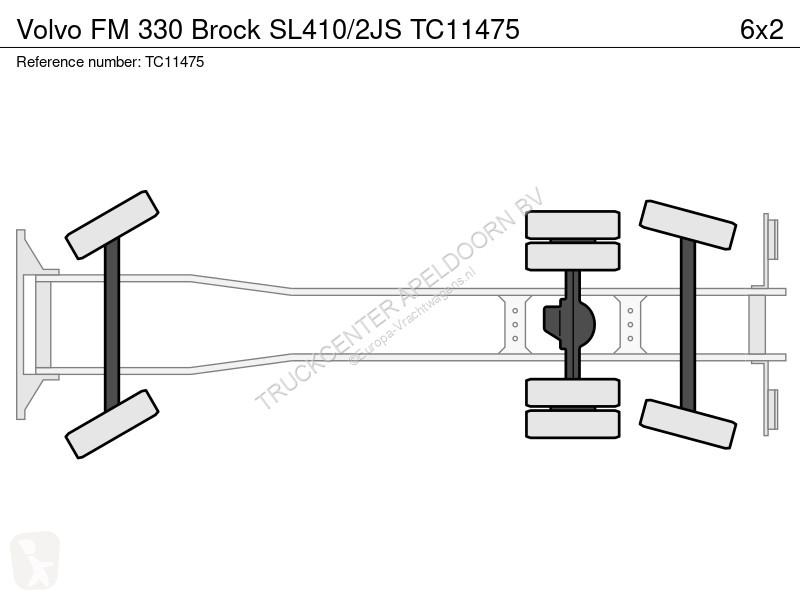 Volvo 330 Brock SL410/2JS road network trucks