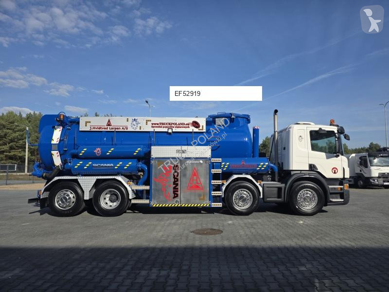 Gemeentevoertuig Scania LARSEN FlexVAC 311P...