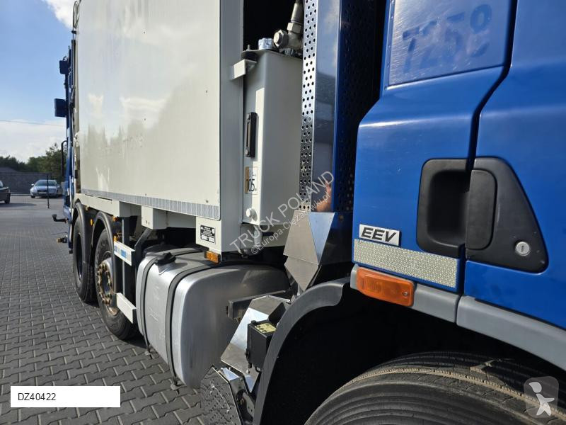 Vägmaskiner DAF LF 2011 MOL PUSHER 2000 Garbage...