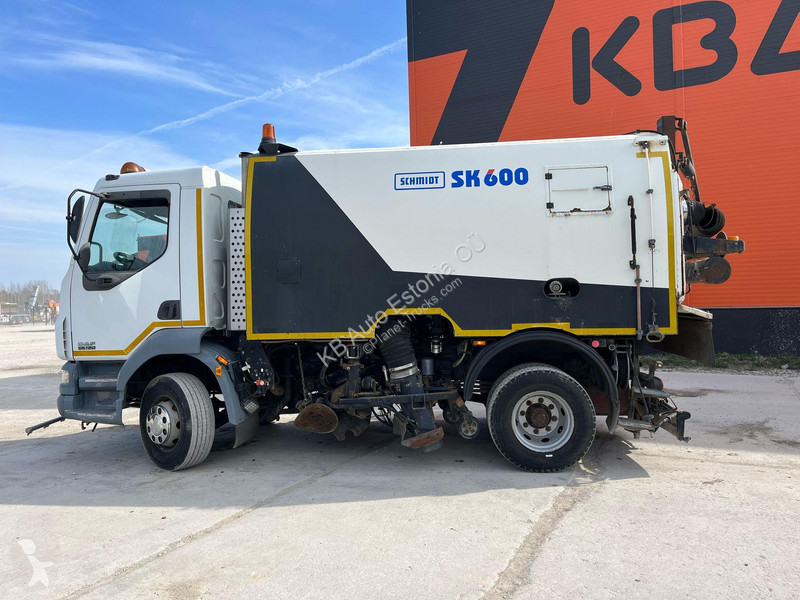 Vägmaskiner DAF 55180 4x2 Schmidt SK 600 Dual LP