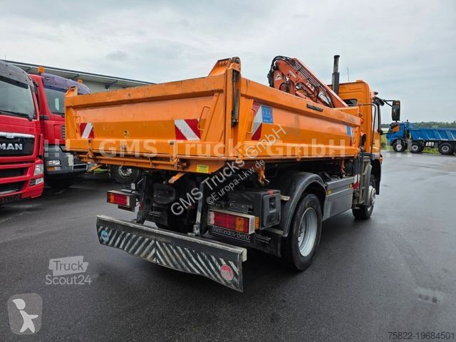 Vrachtwagen Mercedes 1628 / 4X4 ALLRAD / 12m...