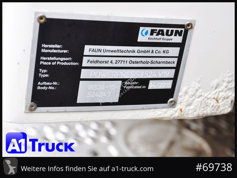 آلة لصيانة الطرق Mercedes Antos 2532 Faun...