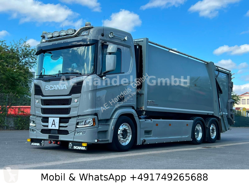 آلة لصيانة الطرق Scania R 410  Faun...