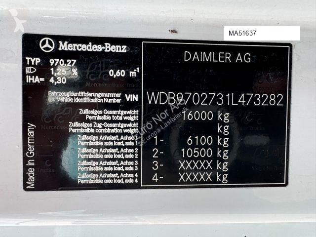 Maskine til vejarbejde Mercedes 1624 4x2 DSU...