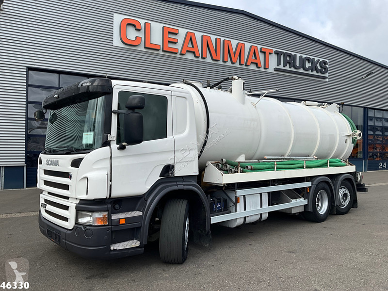 Gemeentevoertuig Scania 360 Koks Saug/Spul 12m³