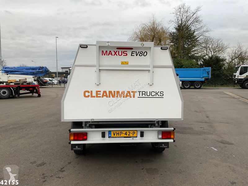 Gemeentevoertuig  Maxus EV80 LWB Veegvuilkipper...