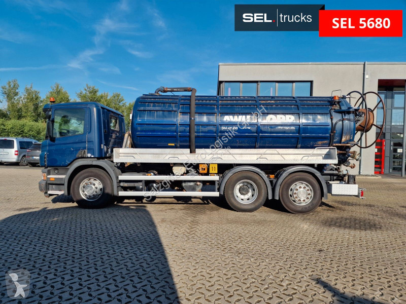 آلة لصيانة الطرق Scania P380 / Kanalreinigung /...