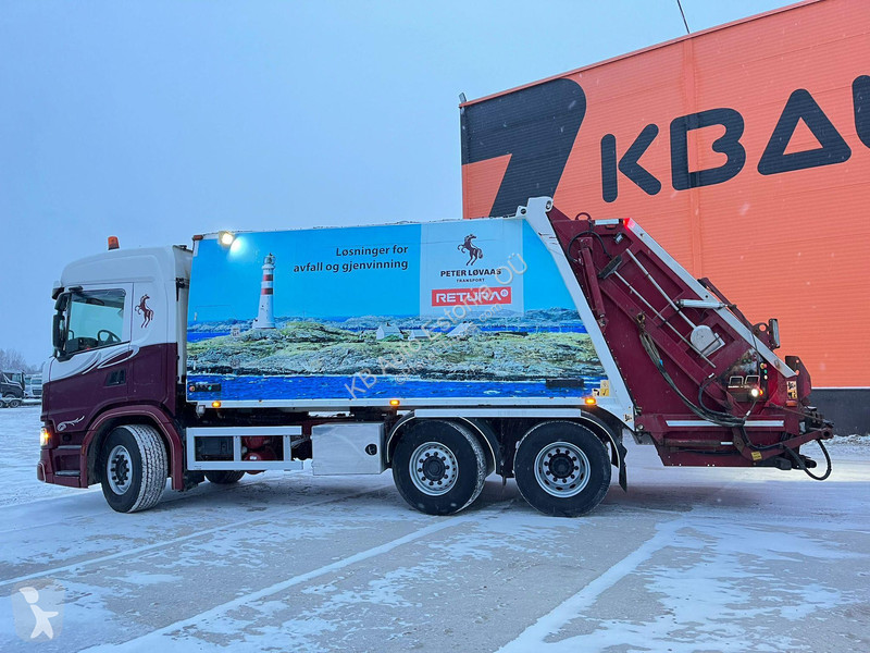 Vägmaskiner Scania 370 6x2/4 NTM KH-HB 21 m3