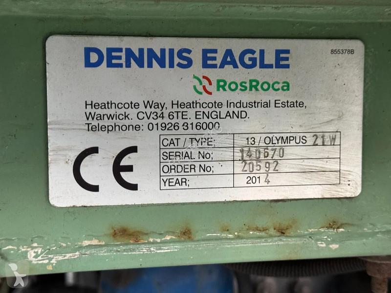 Silniční stroje DAF 290 6X2 DENNIS EAGLE EURO 6...