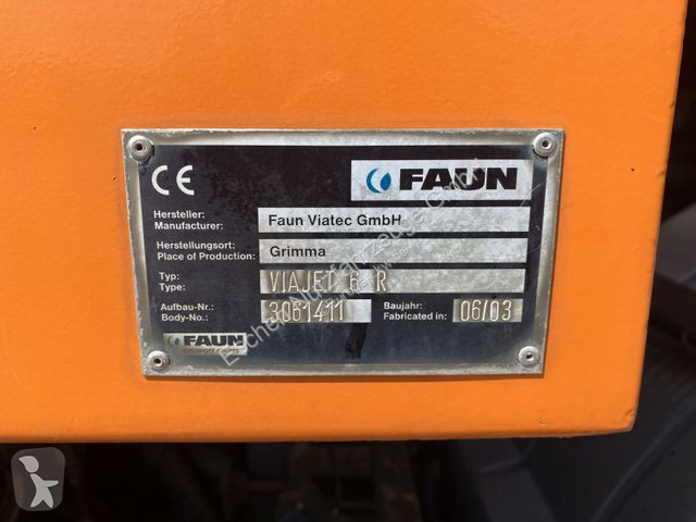 Silniční stroje Mercedes 1523| Faun Viajet...