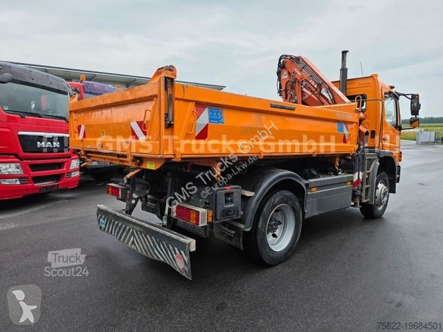 Vrachtwagen Mercedes 1628 / 4X4 ALLRAD / 12m...