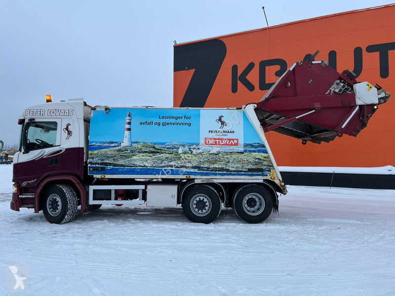 Engin de voirie Scania 370 6x2/4 NTM K-2B-HB...