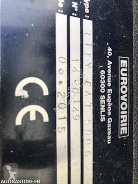 Engin de voirie Eurovoirie 5006