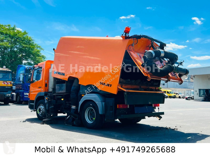 آلة لصيانة الطرق Mercedes II 1518 BB S FAUN...