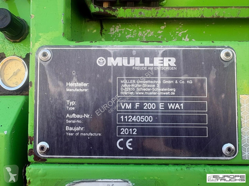 Silniční stroje DAF 410 NL Truck - Muller VMF...