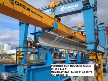 Cimolai M S T 50 T bridge crane used