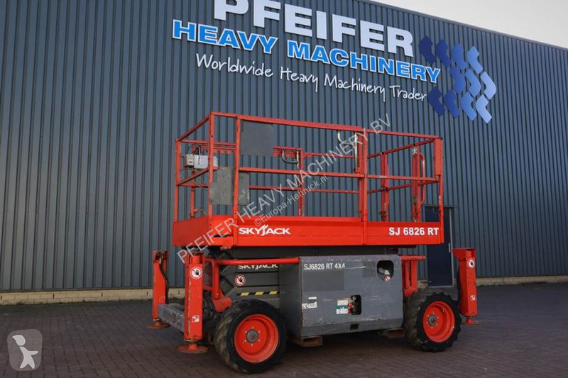 Hoogwerker Skyjack SJ6826 Diesel, 4x4 Drive,...