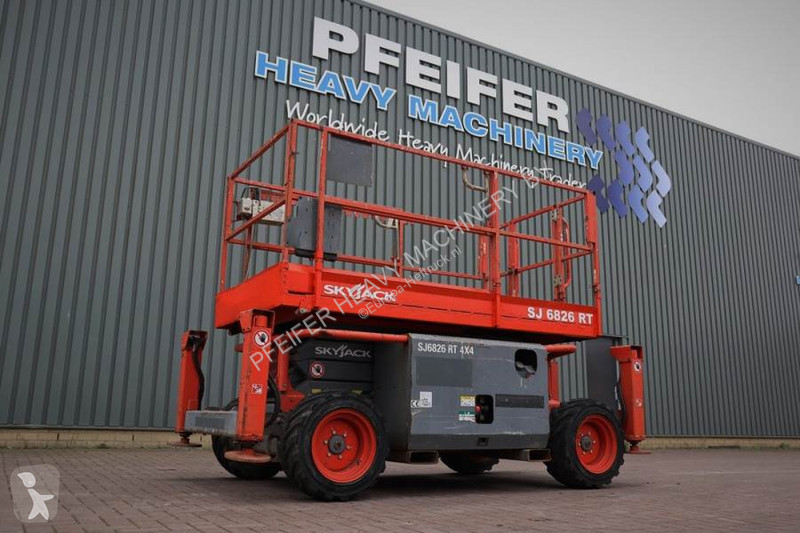 Piattaforma aerea Skyjack SJ6826 Diesel, 4x4...
