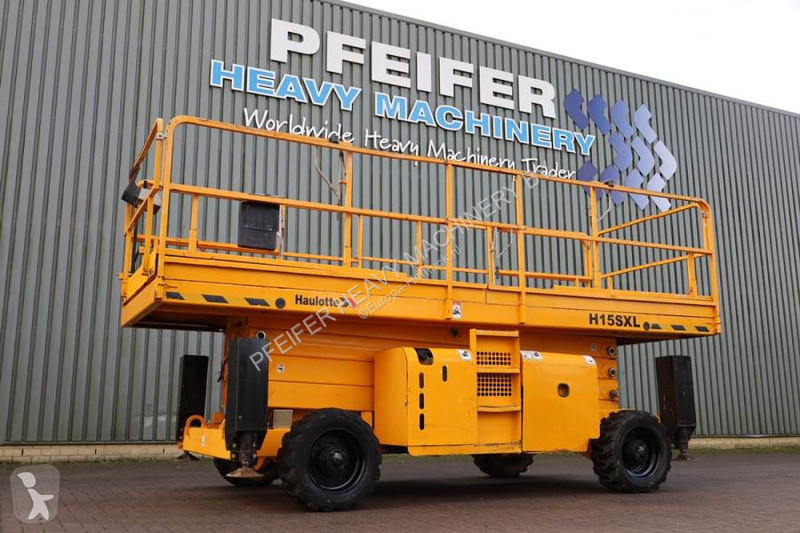 Nacelle Haulotte H15SXL Diesel, 4x4 Drive, 15m...