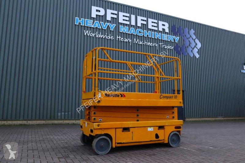 منصة تلسكوبية Haulotte Compact 10 Electric, 10m...