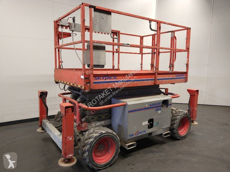 Piattaforma aerea Skyjack Nacelle ciseaux 4x4...