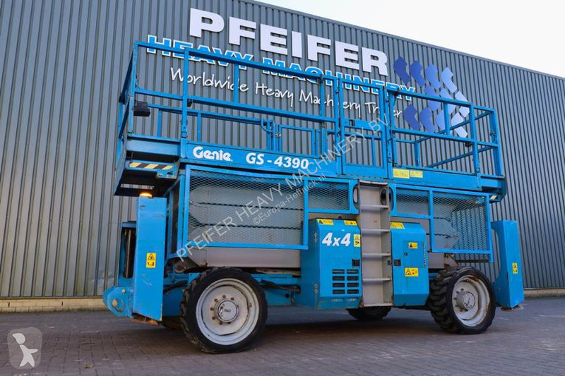 Plataforma Genie GS4390 Diesel, 4x4 Drive, 15m...