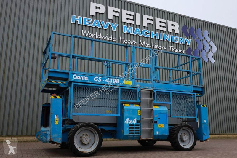 Hoogwerker Genie GS4390 Diesel, 4x4 Drive, 15m...