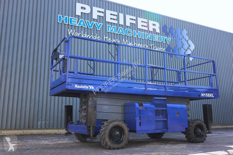 Nacelle Haulotte H15SXL Diesel, 4x4 Drive, 15m...