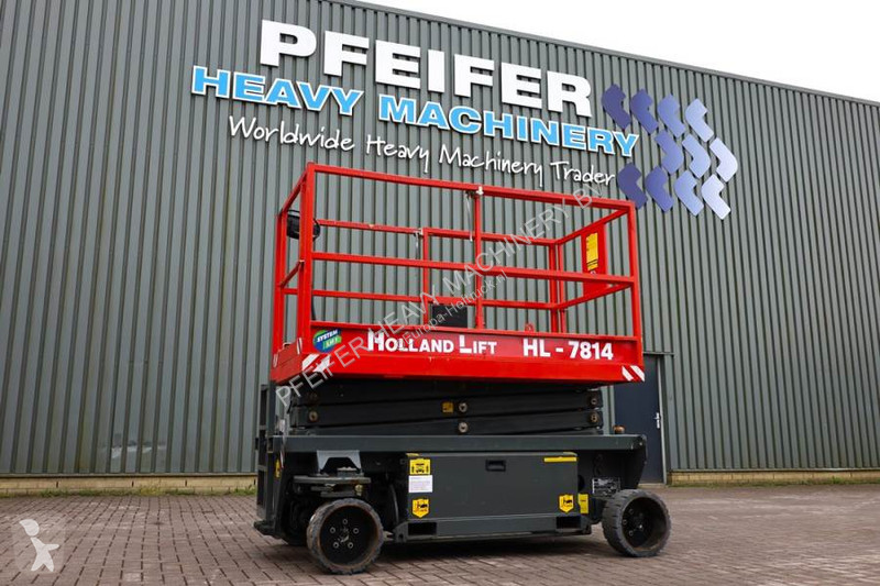 منصة تلسكوبية Hollandlift Ecostar HL-7814...