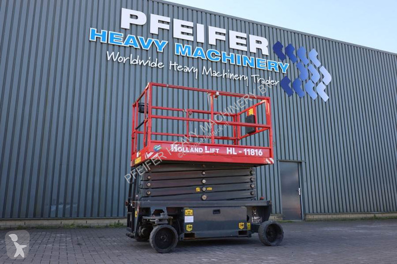 منصة تلسكوبية Hollandlift Ecostar HL-11816...