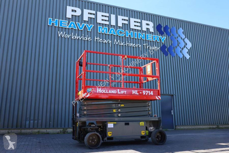 منصة تلسكوبية Hollandlift Ecostar HL-9714...