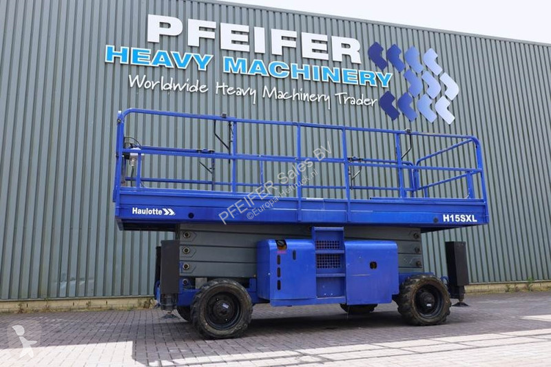 Hoogwerker Haulotte H15SXL Diesel, 4x4 Drive,...