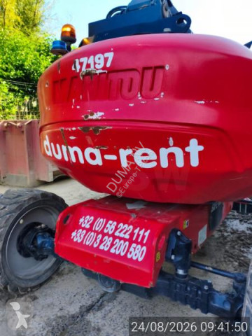 Zelfaandrijvende hoogwerker uitschuifbaar Manitou