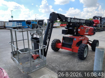 Zelfaandrijvende hoogwerker uitschuifbaar Manitou