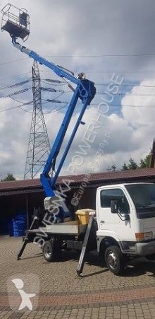 Nacelle sur porteur articulée Nissan SNAKE CITY 2112 (Nissan Cabstar) podnośnik koszowy przegubowy