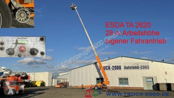 Remolque ESDA 2620 Hubsteiger 28m H + Rangier Fahrantrieb plataforma elevadora usado