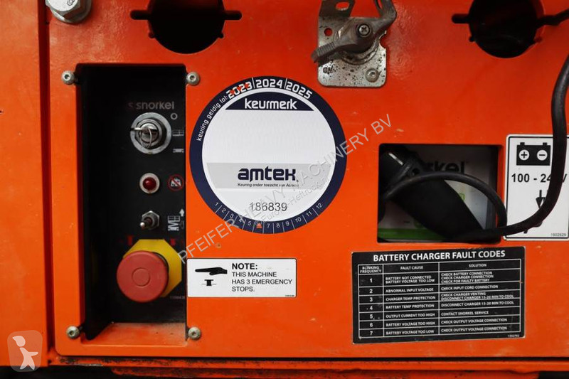 Hoogwerker Snorkel S3219E Valid Inspection,...