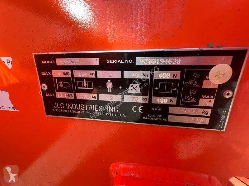 منصة تلسكوبية JLG E300 elektro 11m (1791)