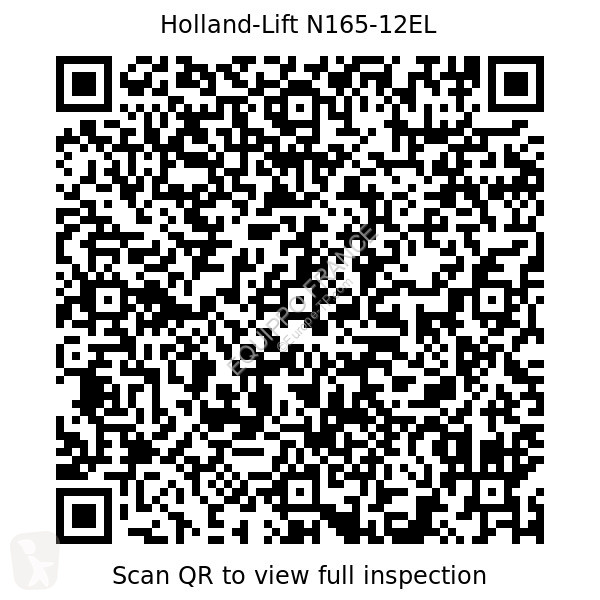 Nacelle Hollandlift N165-12EL Combistar (16.5 m)