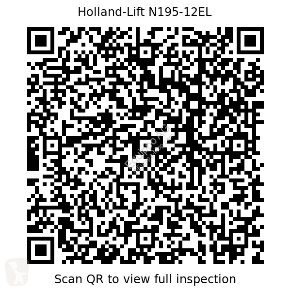 Plataforma elevadora Hollandlift N195-12EL...