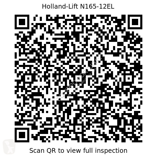Vysokozdvižná plošina Hollandlift N165-12EL...