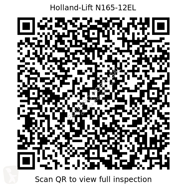 Plataforma Hollandlift N165-12EL Combistar...